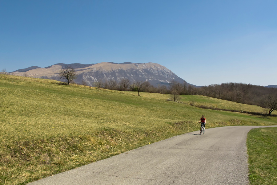 Panoramic Vipavska Brda hills