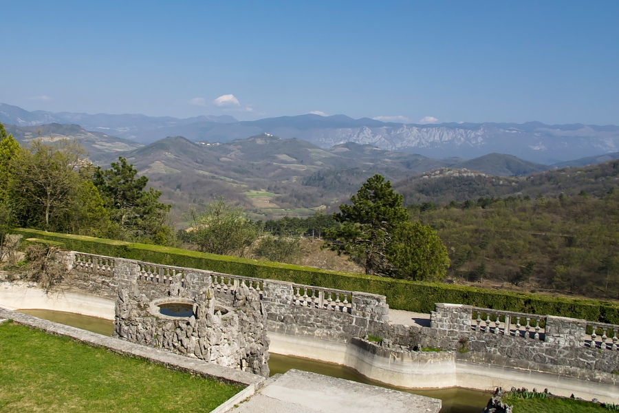 Ferrari garden in Štanjel village
