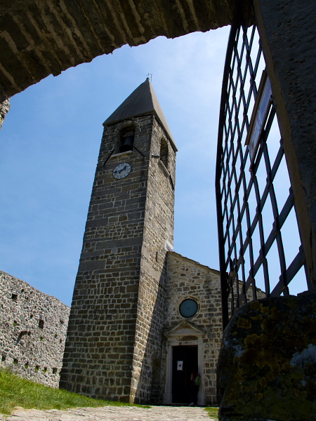 Holy Trinity Church in Hrastovlje village