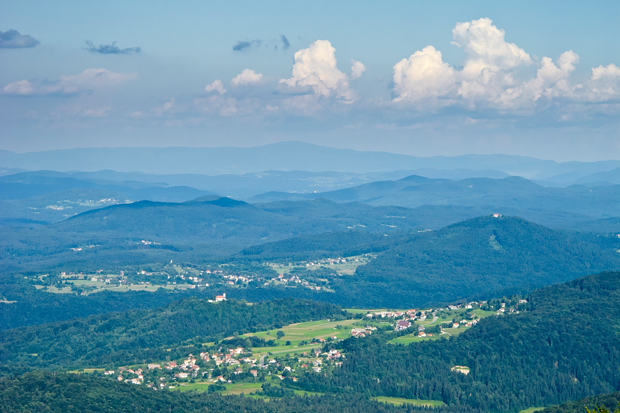 View from the summit of Krim