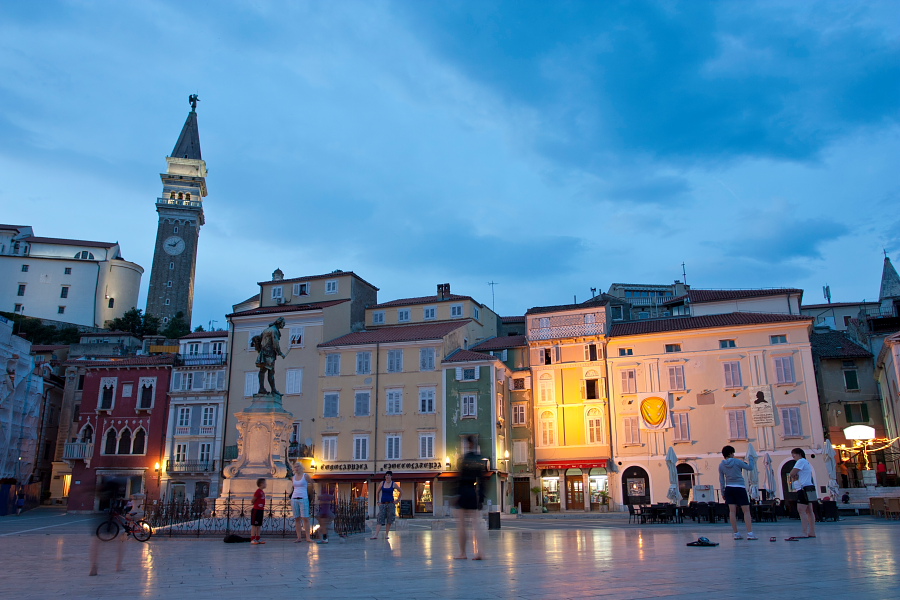 Evening in Piran