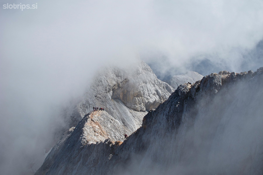 On the way to teh summit