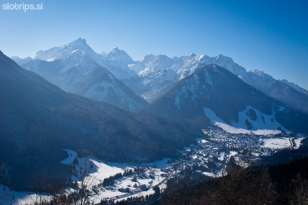 Pogled na Kranjsko Goro