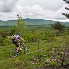 Cart road at the top of the Karst Edge