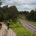 Beside the railway